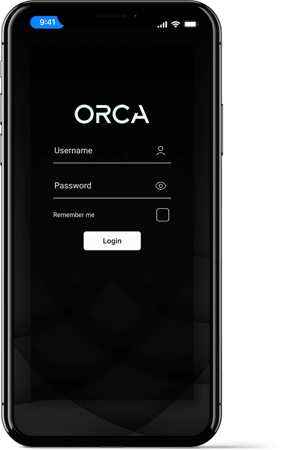 Warehouse customer data shown on a handheld mobile device