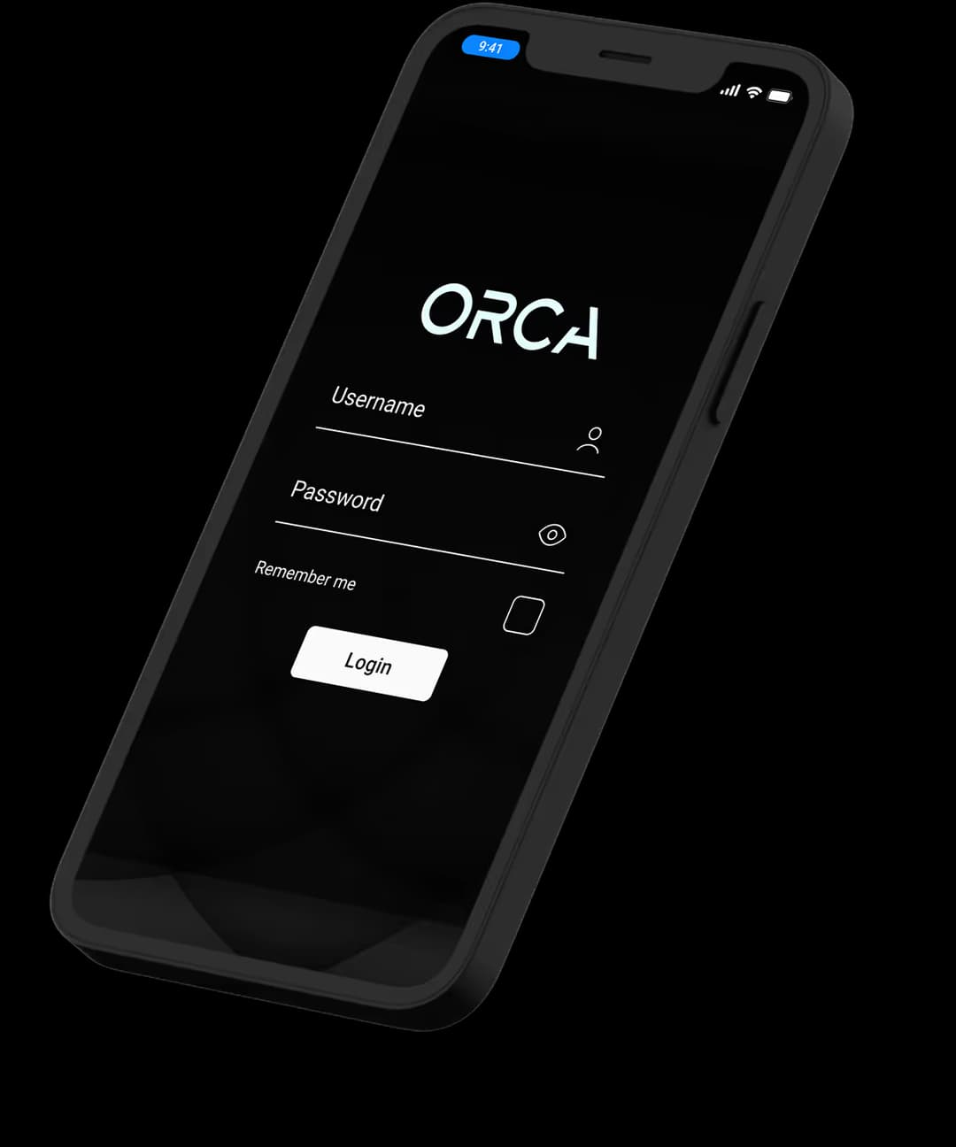 Orca Warehouse mobile app screen