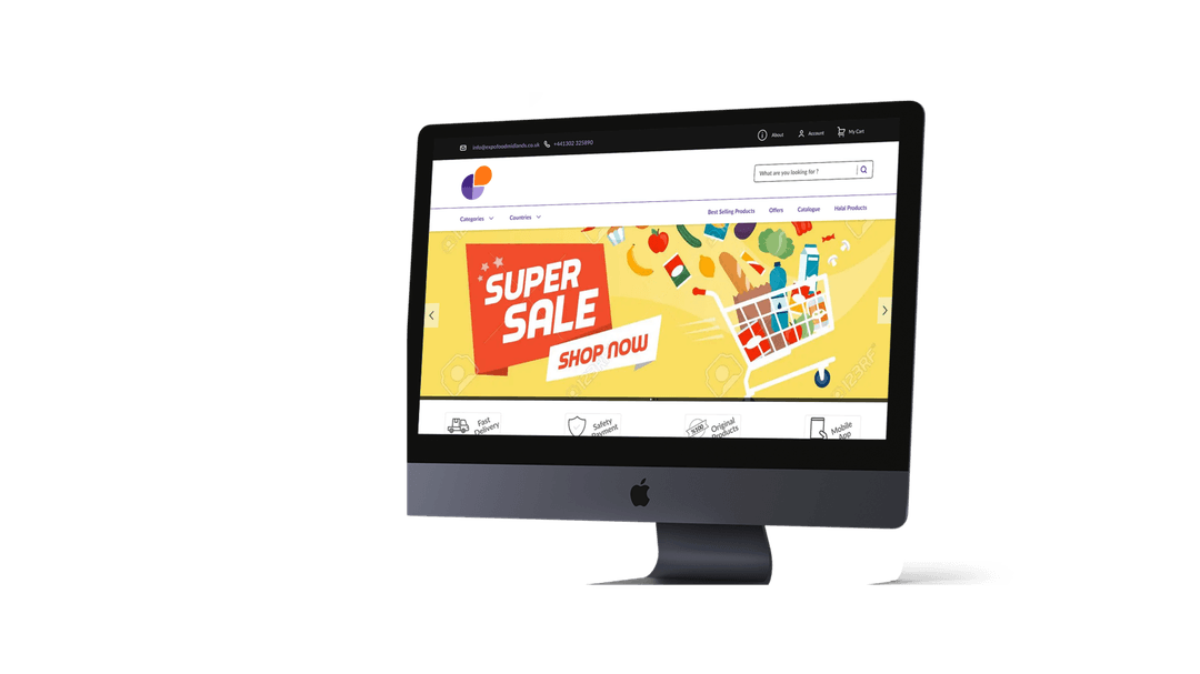 Orca Commerce eCommerce platform on desktop