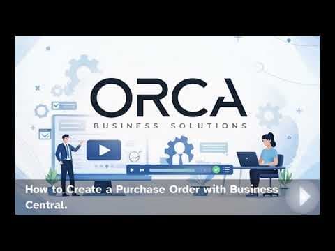 1. How to Create Purchase Orders in Microsoft Dynamics 365 Business Central.